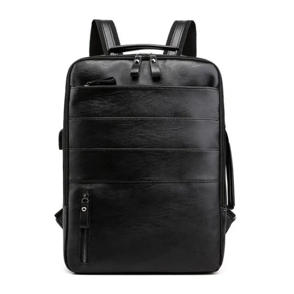 Sac à dos en simili cuir homme