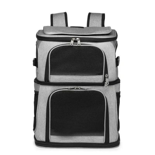 sac de transport double pour chat