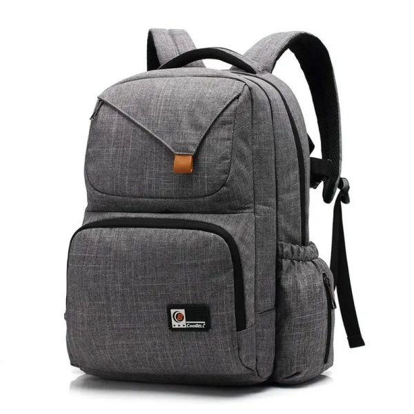cartable noir d'école en tissu