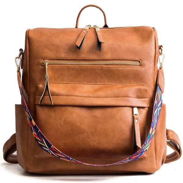 sac à dos vintage femme en similicuir