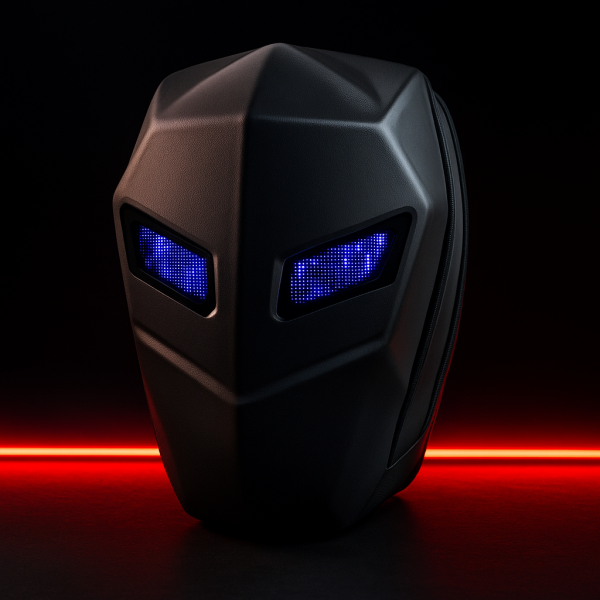 Sac à dos LED lumineux en tissu imperméable