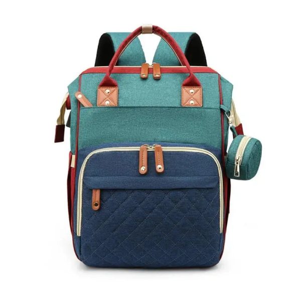 Sac à dos à langer multipoches