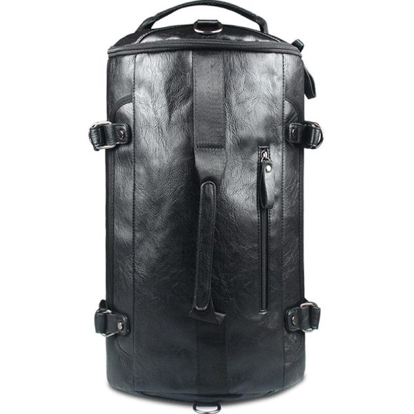 sac à dos de voyage vintage noir road trip