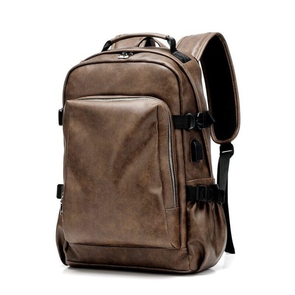 sac à dos vintage homme business USB