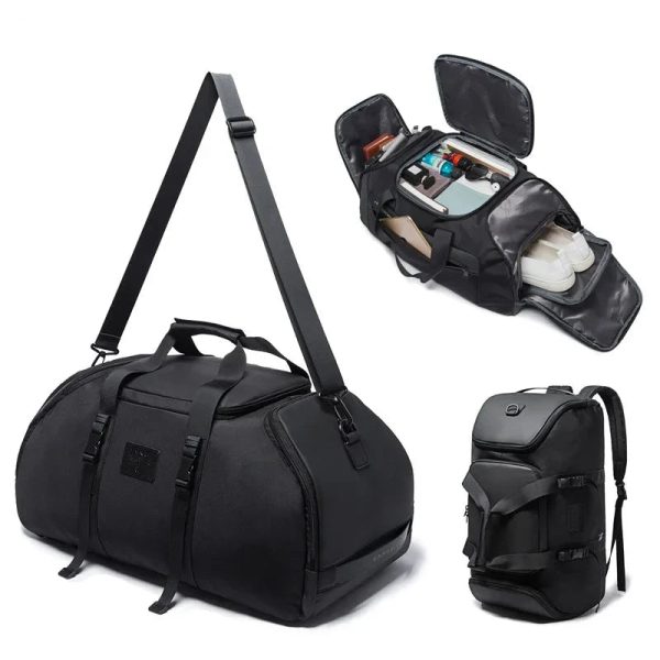 sac week-end homme noir
